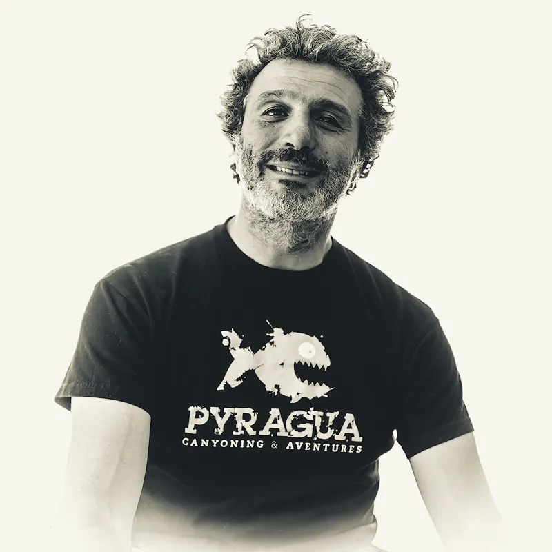 Laurent ORMART, guide rafting Pyragua