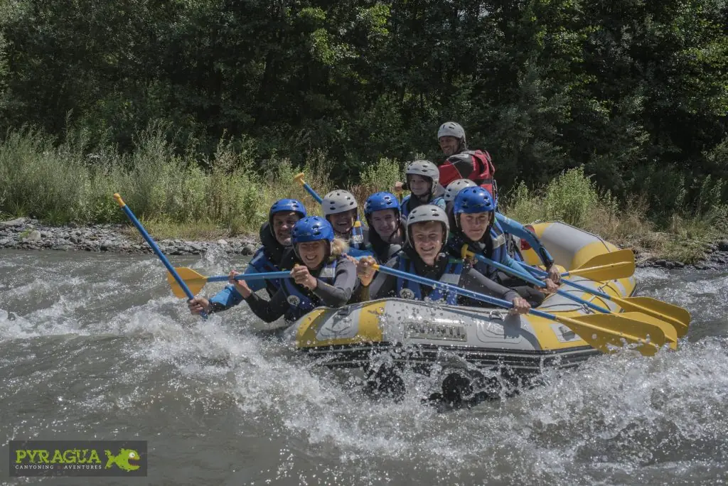 Combos canyoning rafting via ferrata