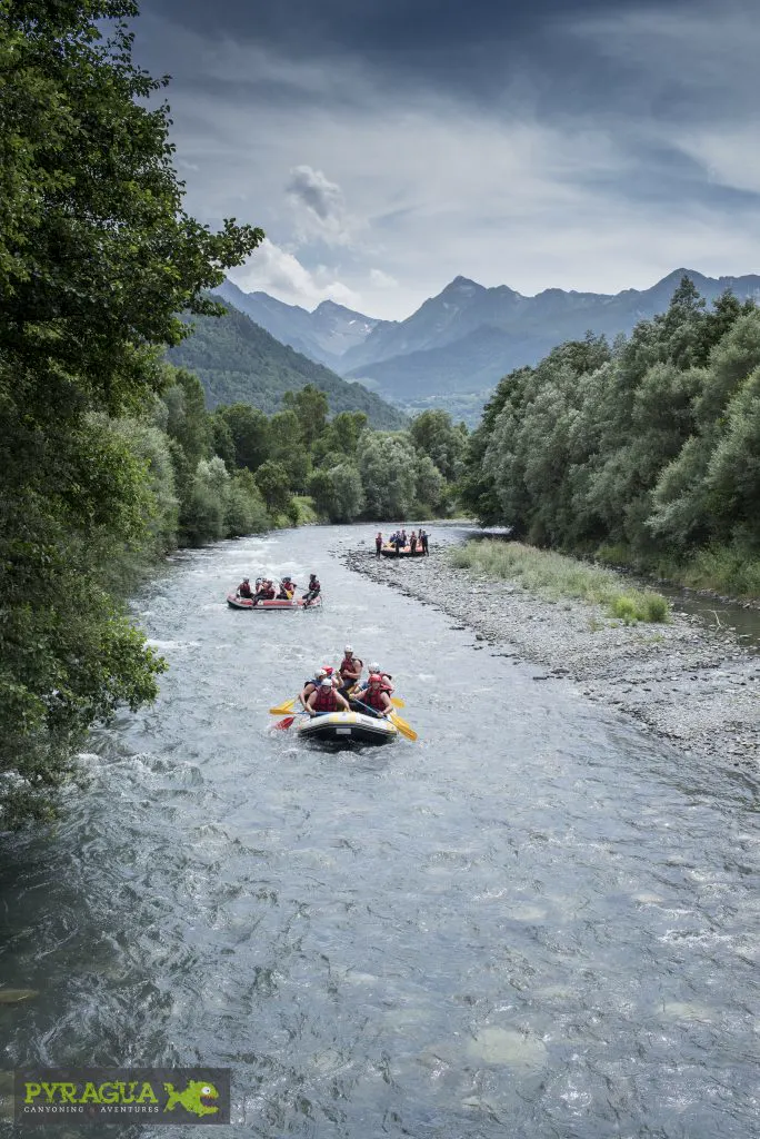 Descente rafting Pyragua à Saint-Lary