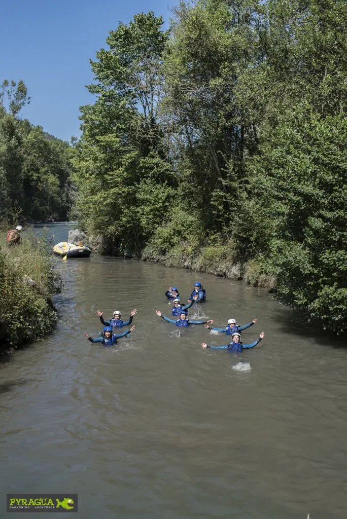 Rafting Saint-Lary, nage flottée pour se rafraîchir
