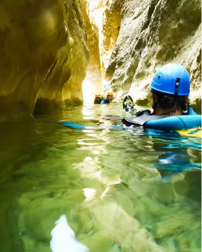 Canyoning Agua-Cool, famille