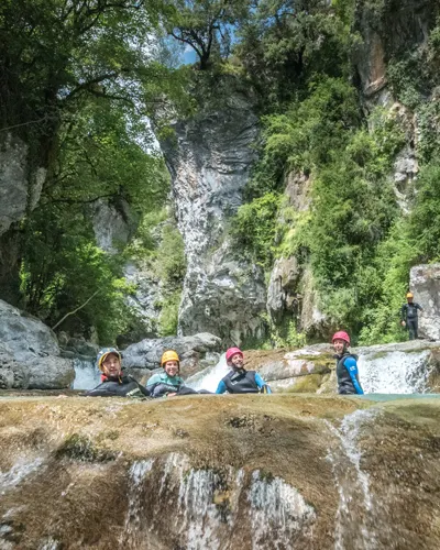 Canyoning Agua-Cool, découverte en famille