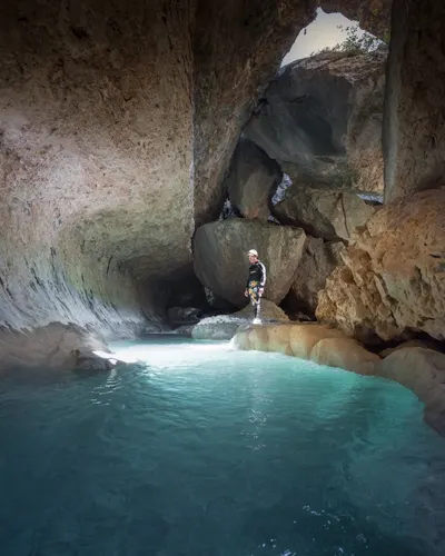 Canyoning Agua-Cool, rappel court